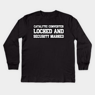 Catalytic Converter Kids Long Sleeve T-Shirt